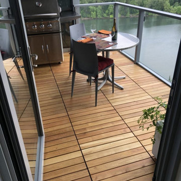Black Locust Deck Tiles - Portland, OR
