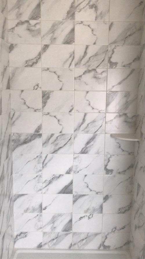 Bathroom tile turns out ugly. What should I do?