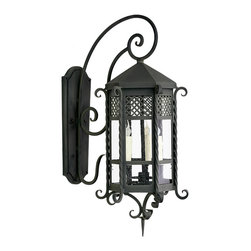 EX-093 Custom Exterior Hand Forged Iron Lights - Products