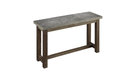 Concrete Chic Console Table