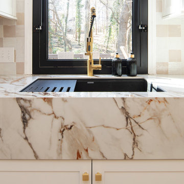 Transitional Kitchen & Bar Design Charlotte, NC