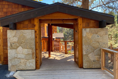 Inspiration for a contemporary entryway remodel in Other