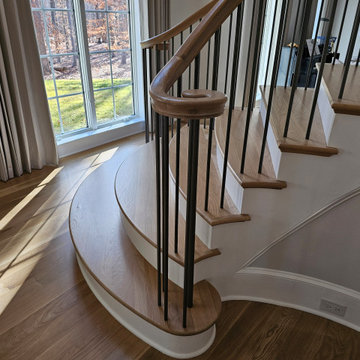 Project #116 | Elegant Curved Staircase