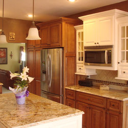 Painted and Cherry Kitchens with granite tops - Products