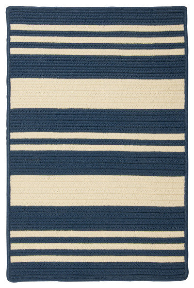 Colonial Mills Rug Bayou Blue Square, 9X9 - Beach Style - Outdoor Rugs ...