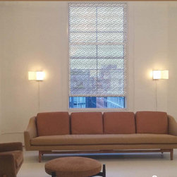 Delia Shades' "Congo Raffia" - Roller Shades