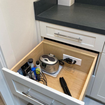 Bathroom Vanity In-Drawer Outlets