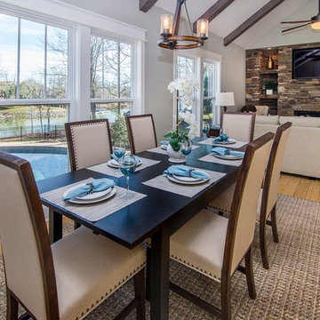 Rustic Waterfront Staging Project on Lake Norman (Resale)
