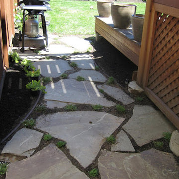 Buff Flagstones Installation in San Francisco CA