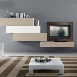 Modern Italian Wall Unit VV 3947 - $2,179.00 - Products