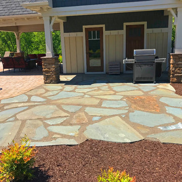 Natural Stone Patio Addition