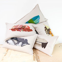 Fine Feathers Collection - Decorative Pillows