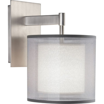 Robert Abbey Saturnia Wall Sconce Saturnia 12" Wall Sconce - Stainless