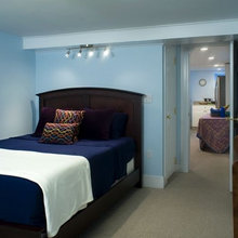 Basement bedroom