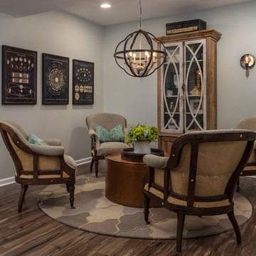 Huge Antique Doors Coffee Table Basement