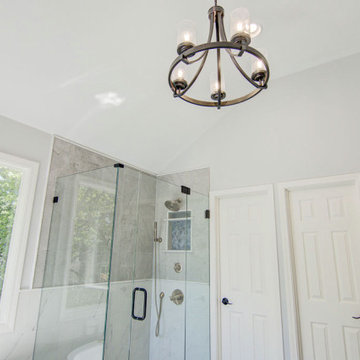Classic & Clean Primary Bath Remodel Overland Park, KS