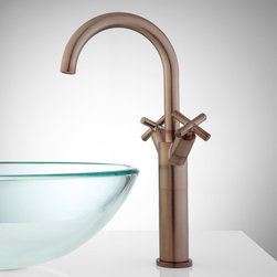 Aviston Single-Hole Vessel Faucet With Pop-Up Drain - Products