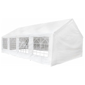 vidaXL Party Tent Wedding Tent for Garden Backyard Event Marquee Pavilion White