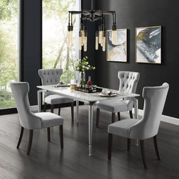 Transitional Dining Chairs by Inspired Home