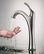 Arlo Single Handle 1-Hole Vessel Faucet Spot Free Stainless Steel with Drain