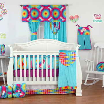 Terrific Tie Dye Baby Bedroom