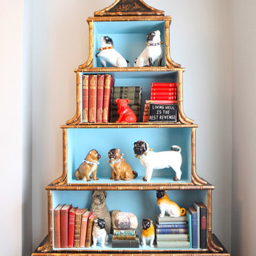 A pug-filled pagoda!