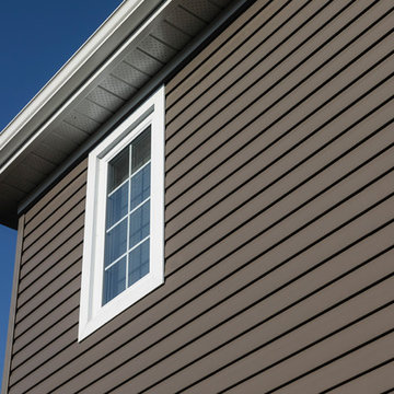 Modern Apartments with Clapboard Siding in Thunder Bay, Ontario, Canada