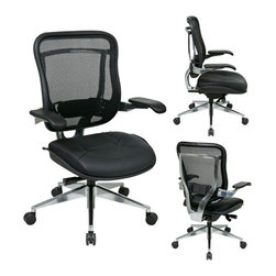 Executive Leather High Back Office Chair - Office Chairs