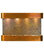 Sunrise Springs water fountain, Multi-Color Slate, Rustic Copper, Round