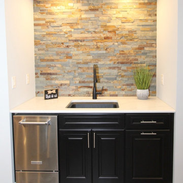 Reisterstown Stone Facade Basement