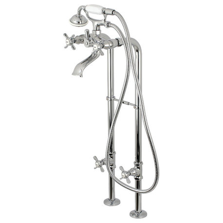 CCK285K1 Kingston Freestanding Tub Faucet,Supply Line & Stop Valve