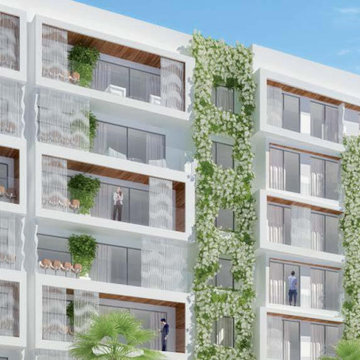 Residential Building Lyautey Square, Casablanca-Morocco