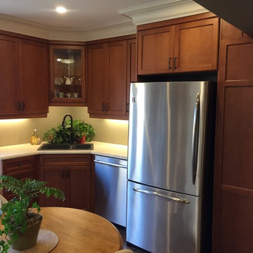 Various Stained Maple Kitchens