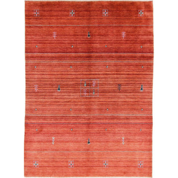 Oriental Carpet Loom Gabbeh Lori 7'10"x5'7"