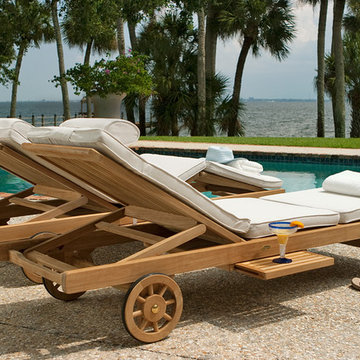 Somerset Teak Chaise Lounger
