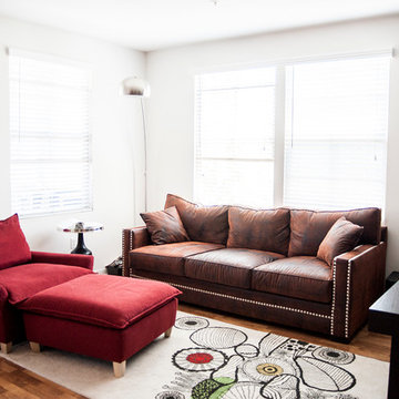 Young entrepreneur's apartment