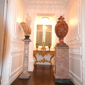 Mise en scène d'un appartement d'un collectionneur