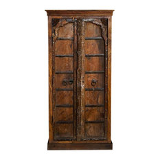 Consigned Rustic Armoire, Wardrobe Cabinet, Vintage Reclaimed Wood