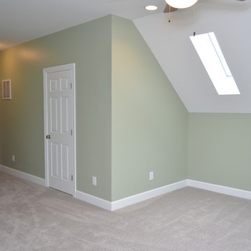 Charleston Village, Apex, NC ~ Attic Finishing