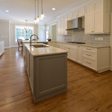 Simpsonville Open Concept Kitchen, Dining and Family Room