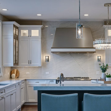 Sophisticated Elegant Kitchen – South Barrington, IL