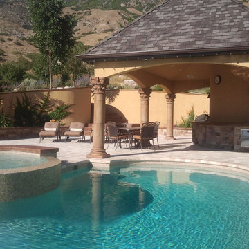 Pool and Spa with Guest House