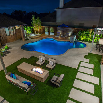 Patio Prepaired for a Party