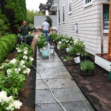 Garden by the seaside