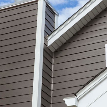Rich Espresso James Hardie Siding Exterior Renovation