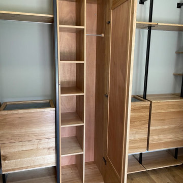 Dressing chêne et acier