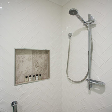 Elegant ensuite and main bathroom renovation