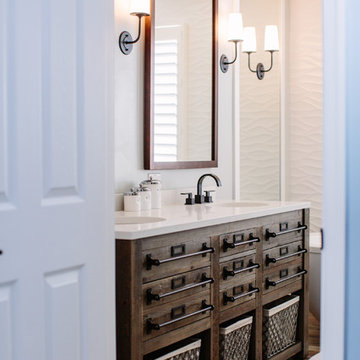 Stapleton Farmhouse Contemporary Bathroom