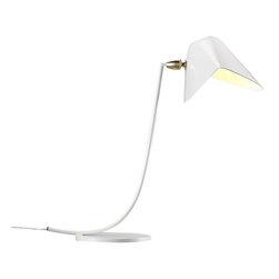 Erkstrom Desk Lamp | White / Brass - Desk Lamps