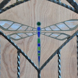 Wrought Iron Dragonfly Bed - Bed Frames